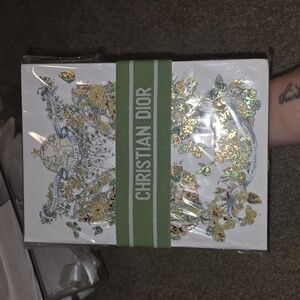 NEW DIOR Around The World Rare Floral Butterly Notebook & Band Set!